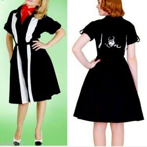 Tatyana pinup Bettie Page Bowling Dress